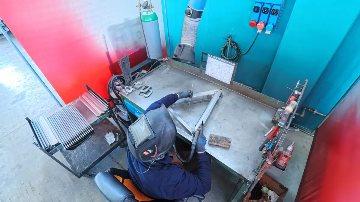 Saldatura TIG e MIG 5 — officina LY-CO